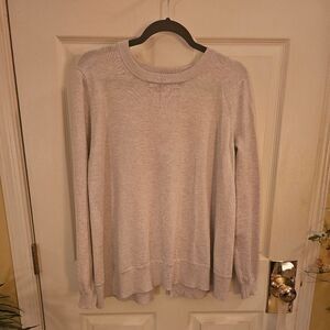 CATHERINE MADANDRINO PALE LAVENDAR SWEATER